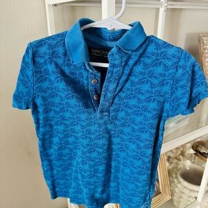 Mayoral Tropical Blue Toddler Boys Shirt